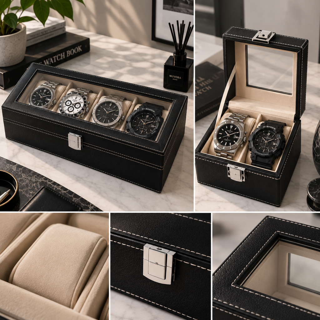 Men Watch Display Case
