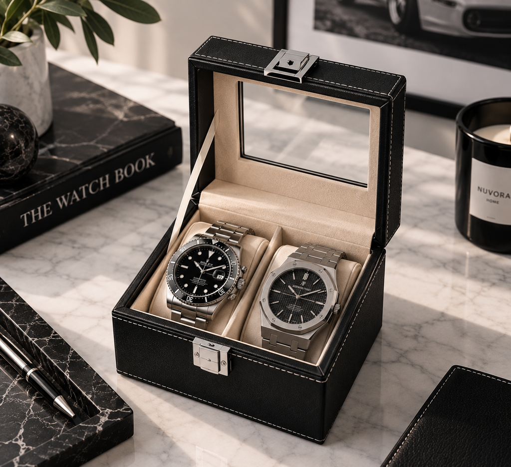 Men Watch Display Case