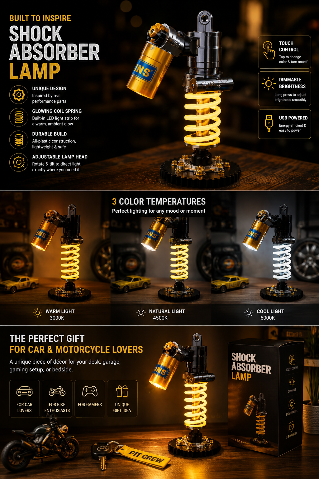 Racing Coilover Lamp