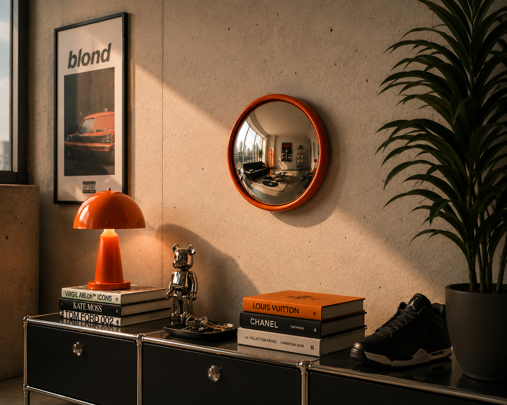 Curved Room Mirror