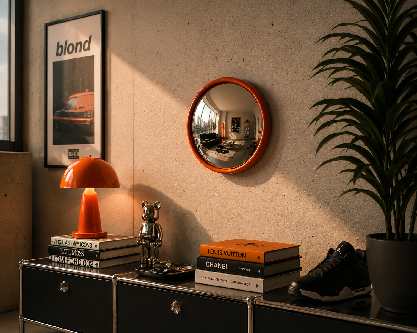 Curved Room Mirror