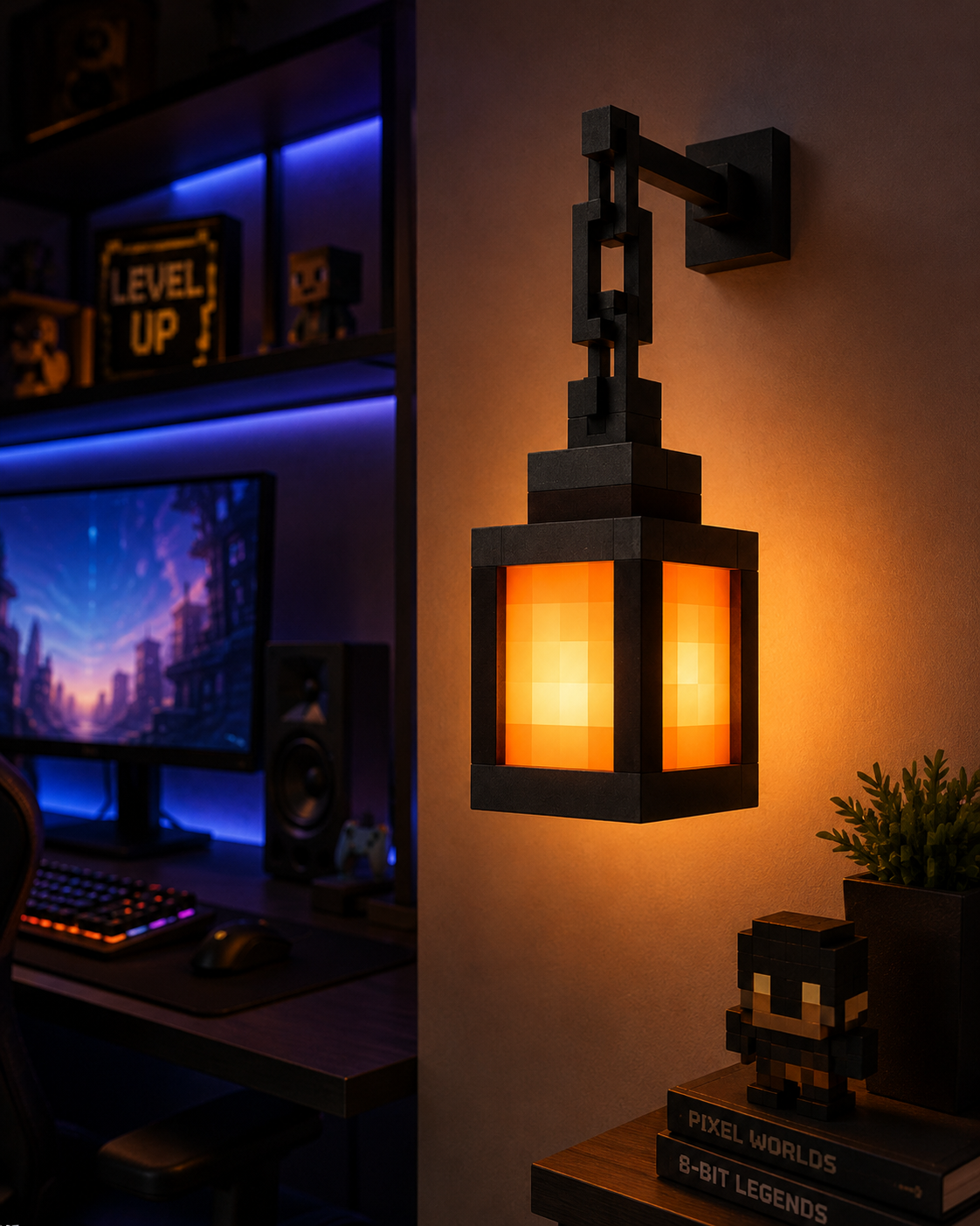 Pixel Mood Lantern