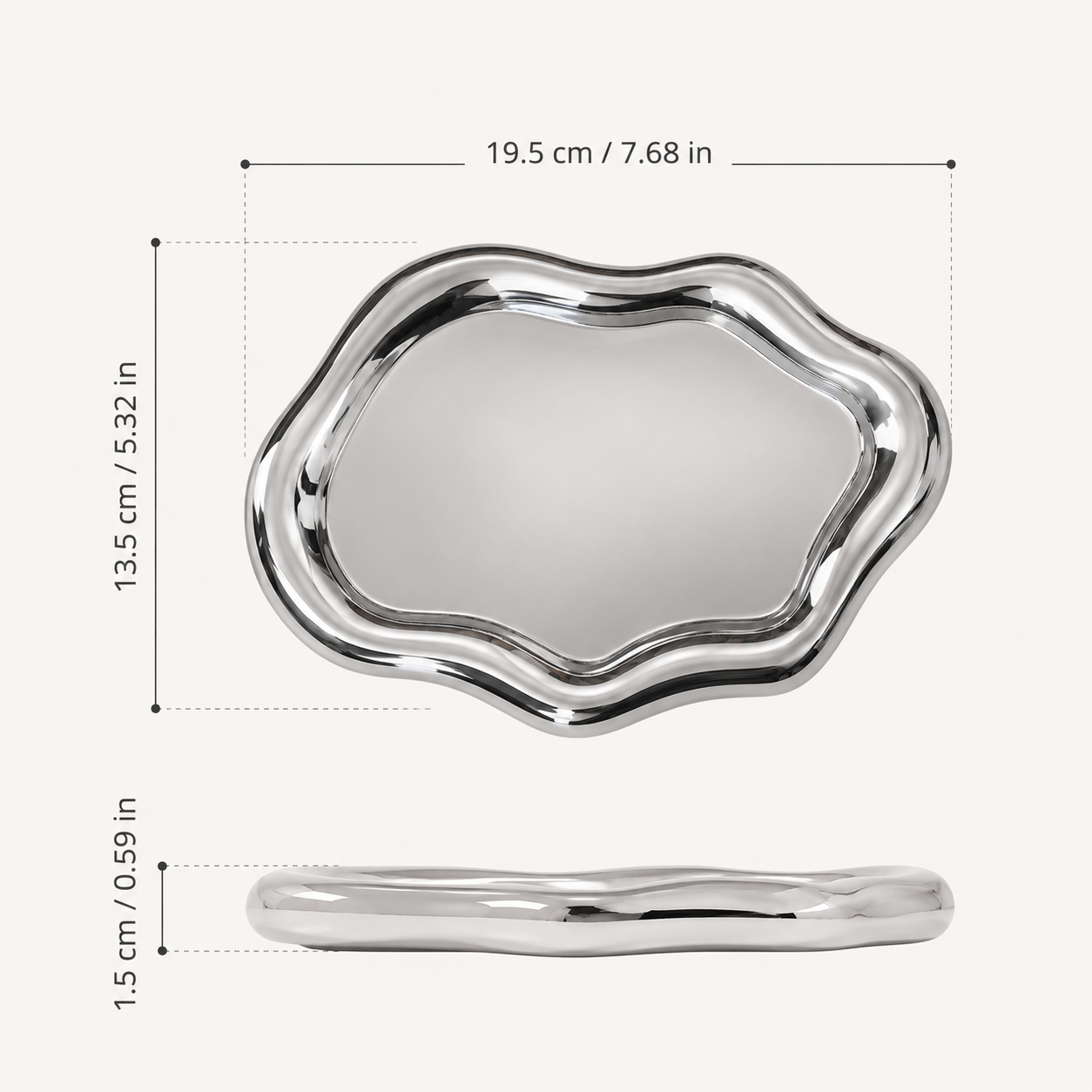 Irregular Catchall Tray