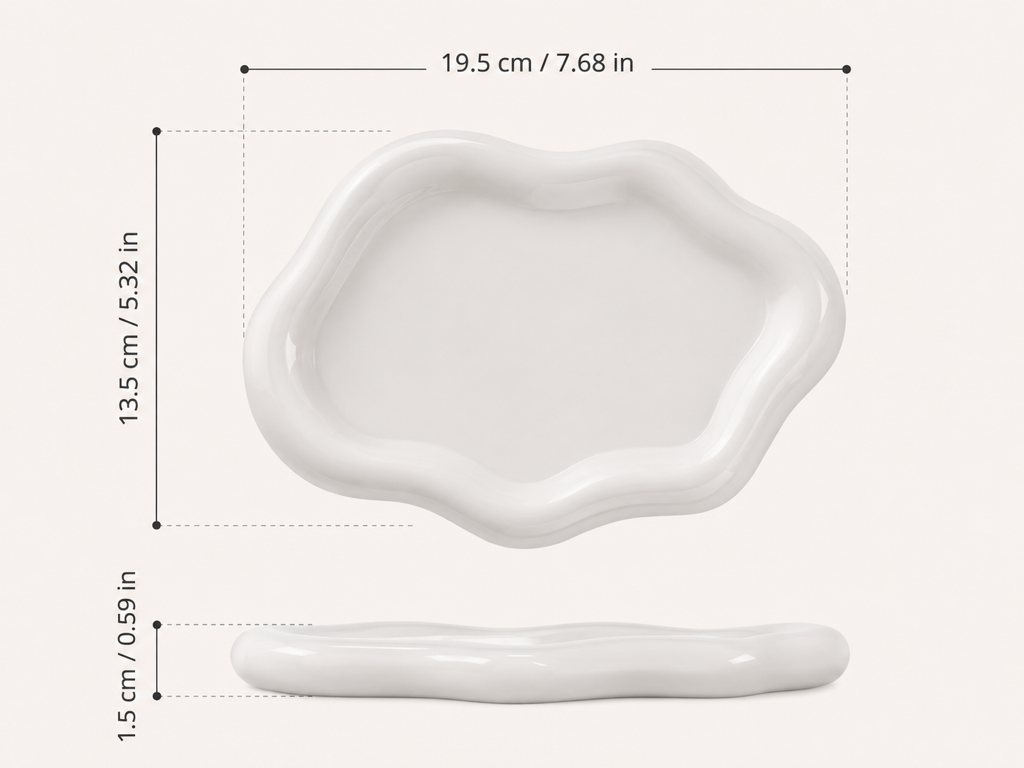 Irregular Catchall Tray