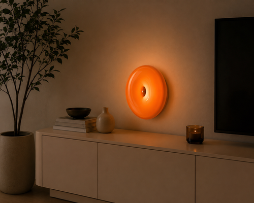 Donut Lamp – Aesthetic LED Mood Light for Bedroom Decor