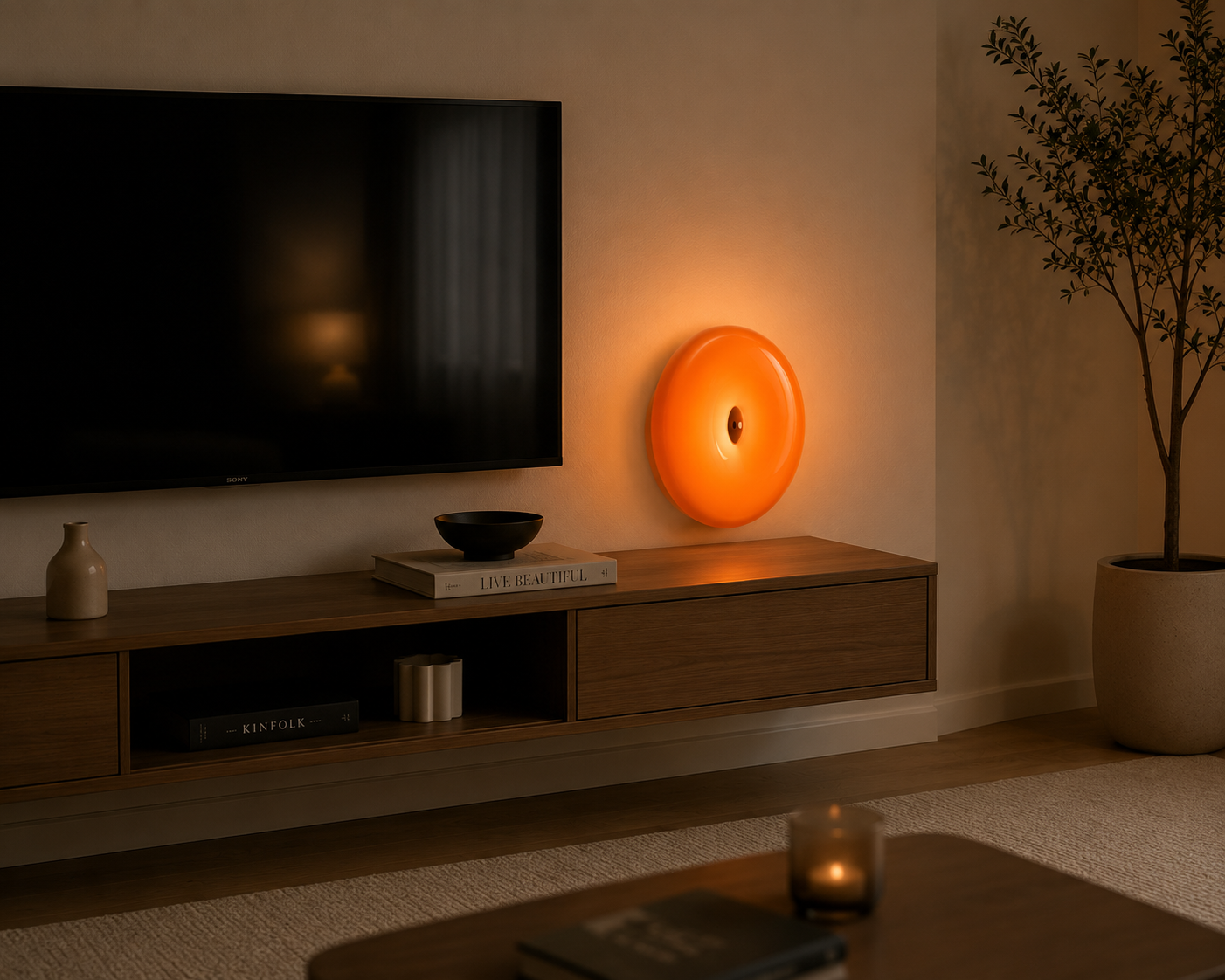 Donut Lamp – Aesthetic LED Mood Light for Bedroom Decor