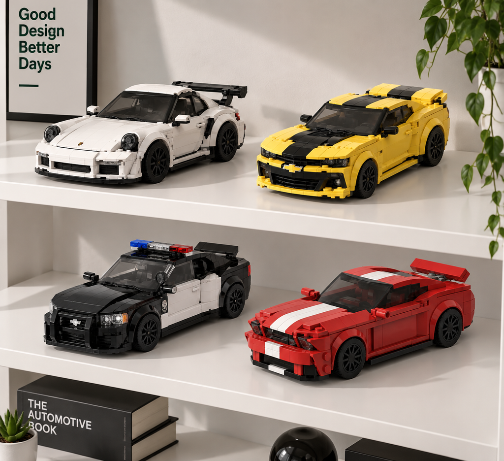 Mini Brick Build Cars