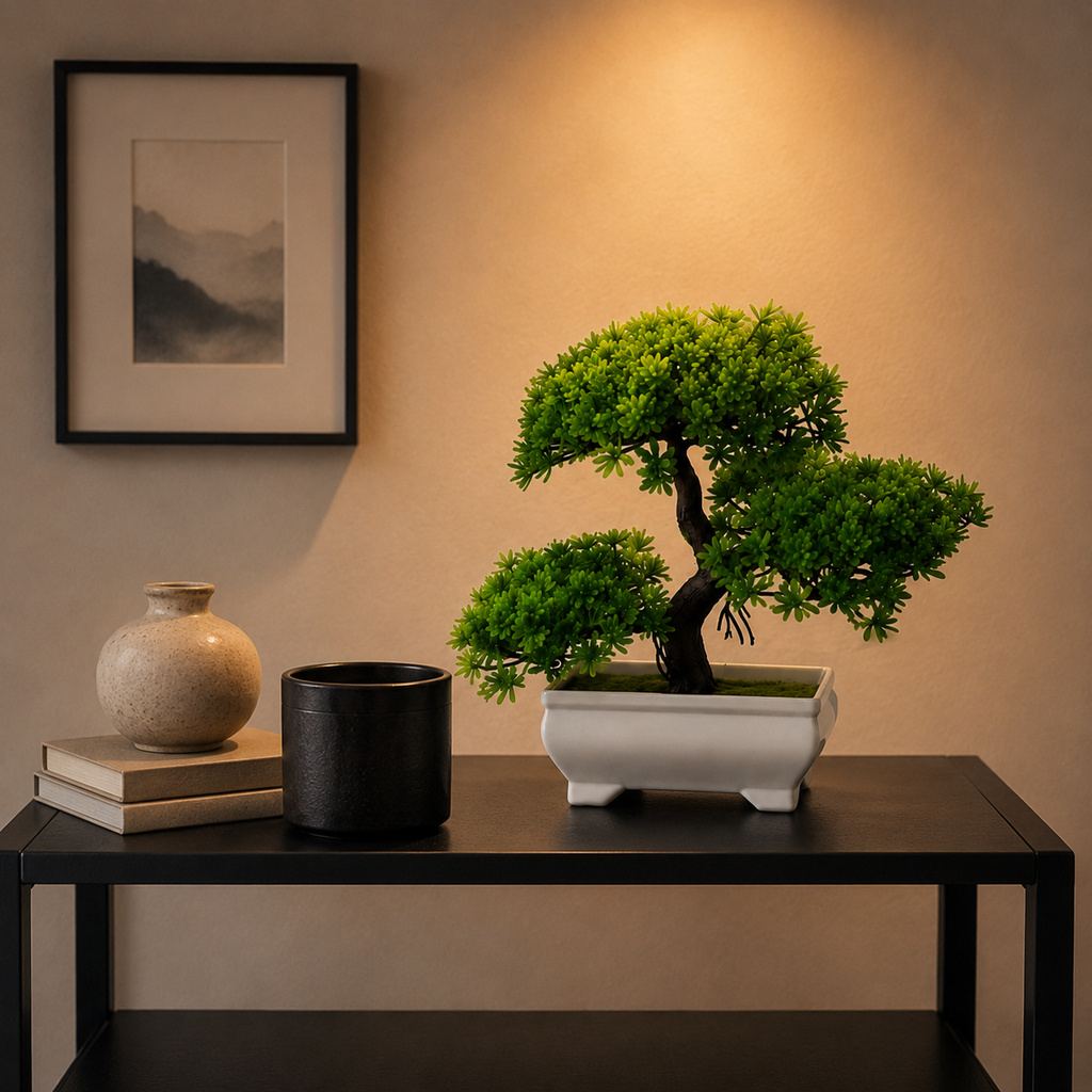 Mini Bonsai Potted Plant