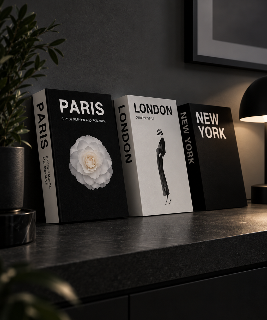 Set di Libri Decorativi