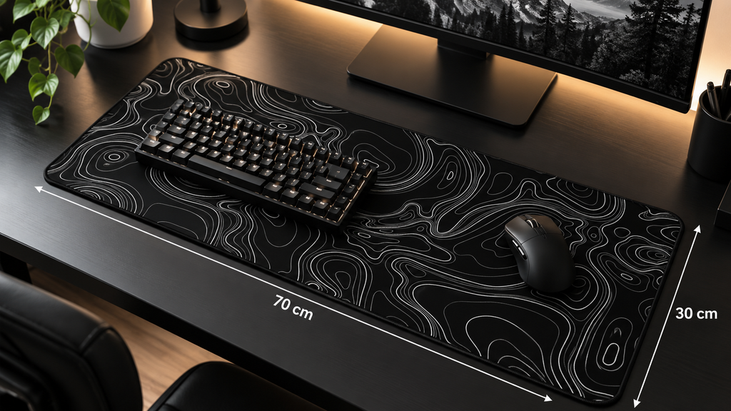 Topographic Desk Mat