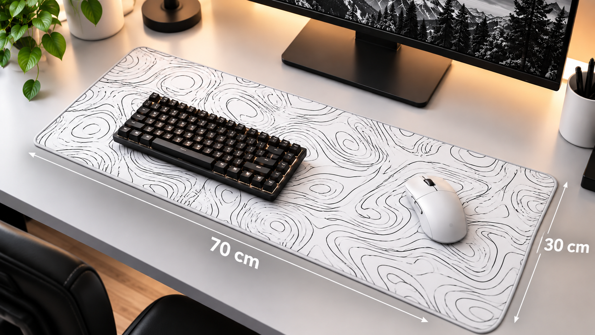 Topographic Desk Mat