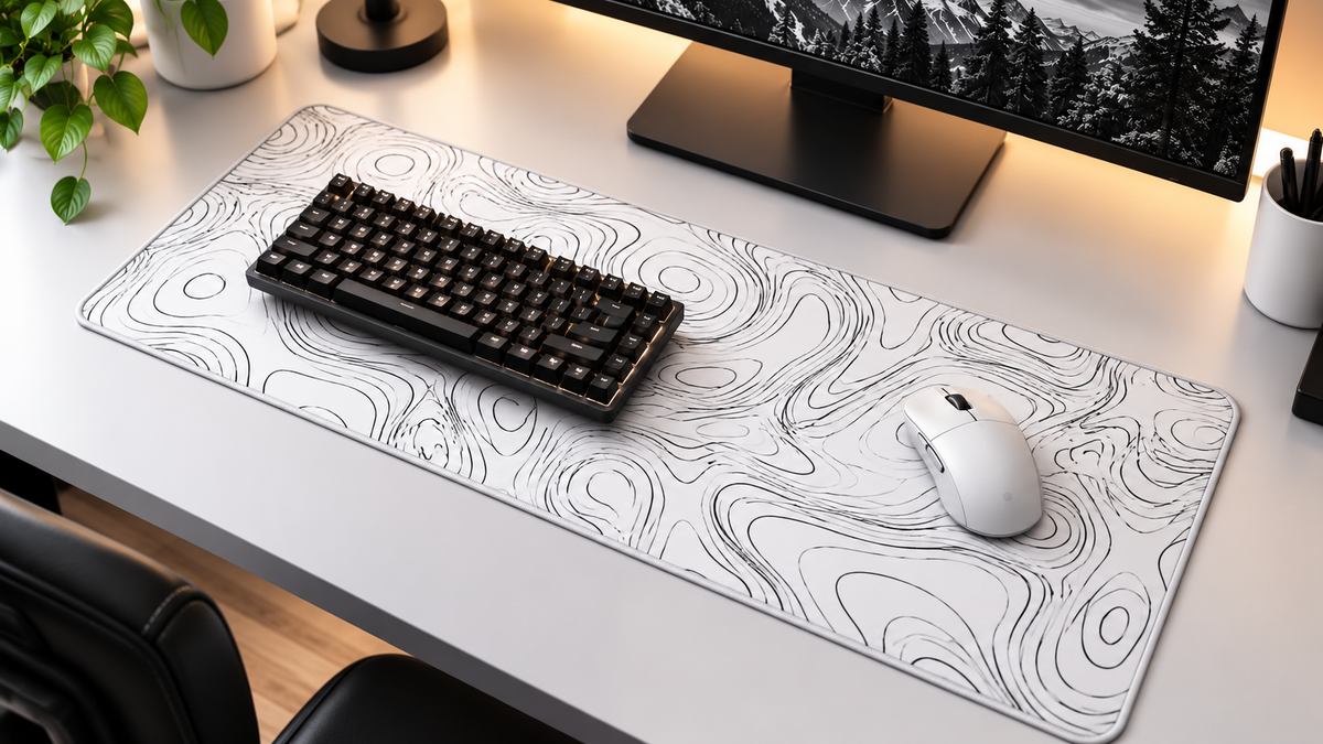Topographic Desk Mat