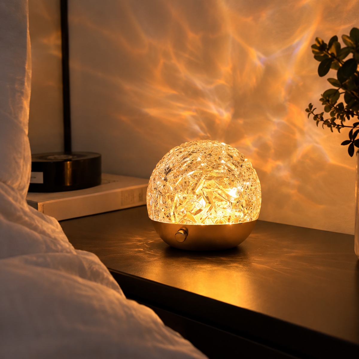 Aurora Crystal Lamp