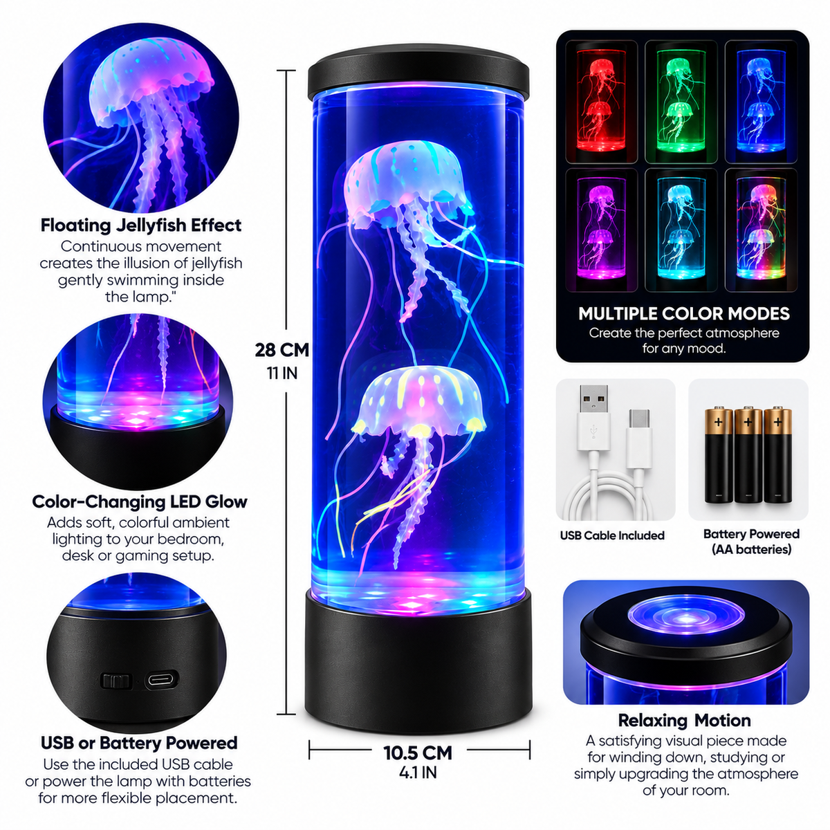 Jellyfish Mood Lamp