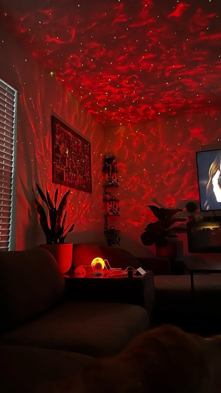 Galaxy Star Projector – Aurora LED Night Light for Bedroom Aesthetic