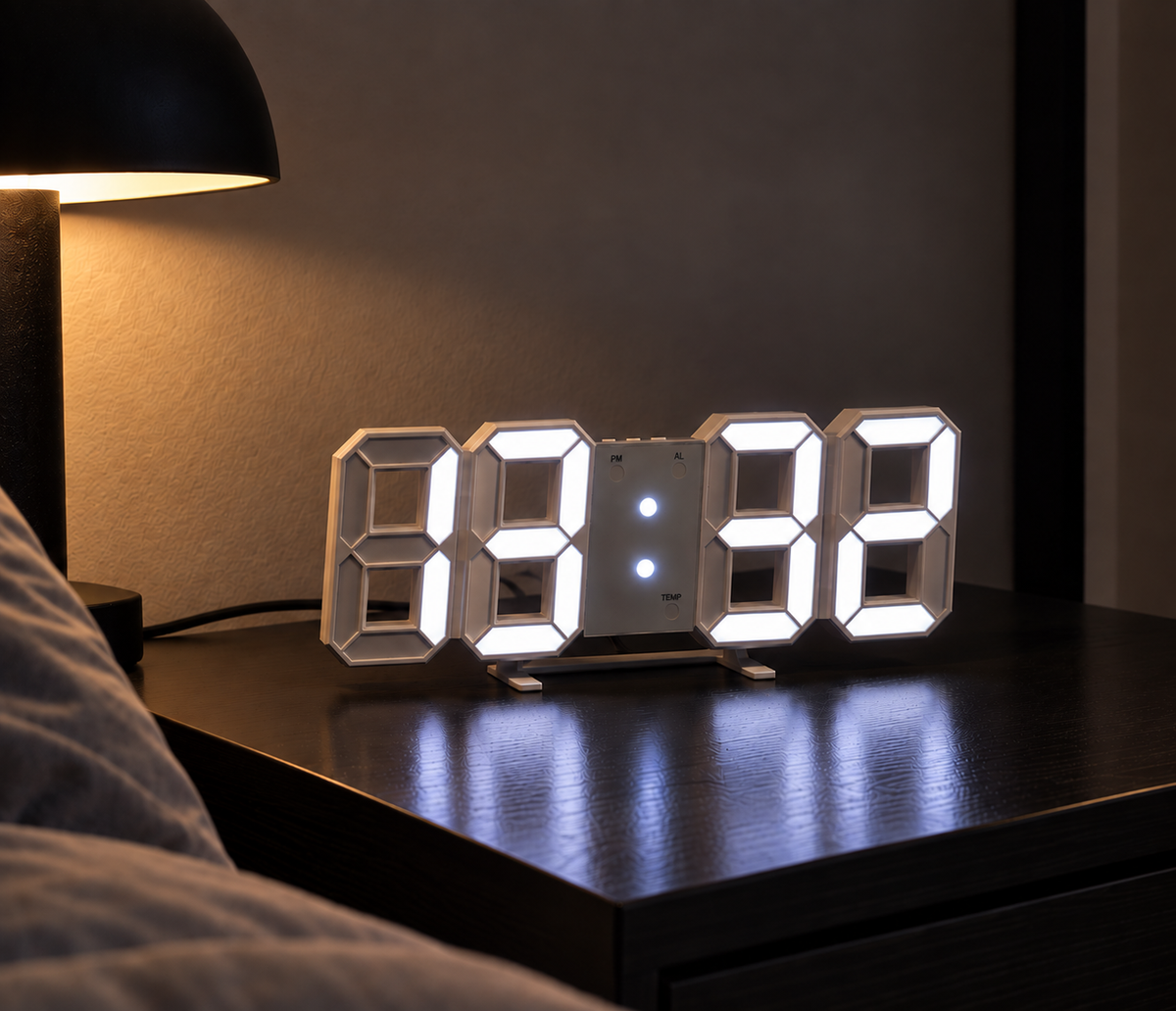 3D LED Digital Clock