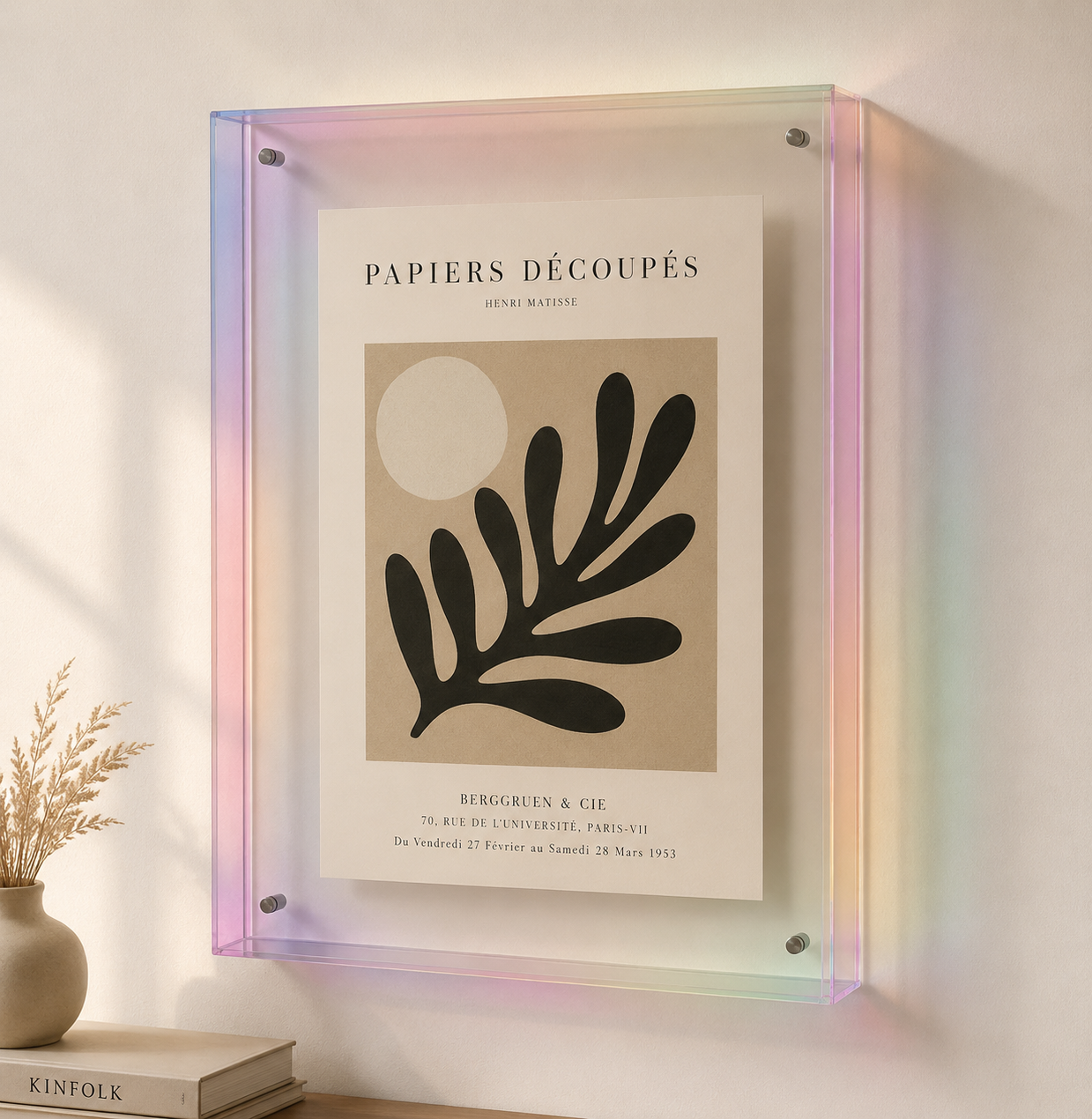 Transparent Acrylic Photo Frame – Aesthetic DIY Poster Frame