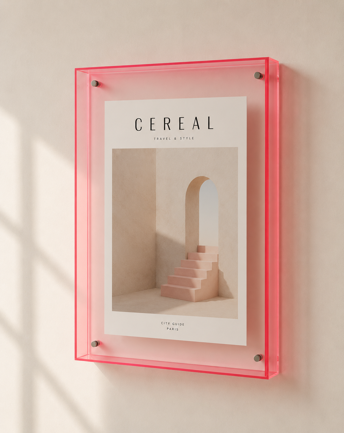 Transparent Acrylic Photo Frame – Aesthetic DIY Poster Frame