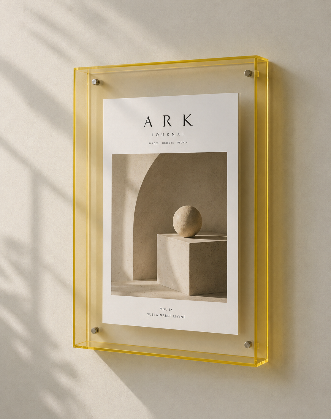 Transparent Acrylic Photo Frame – Aesthetic DIY Poster Frame
